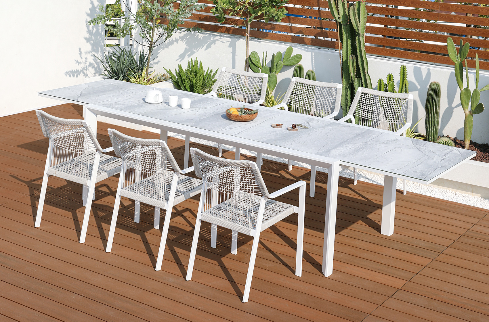 Hongdi Ling Jing Extendable Dining Table 1
