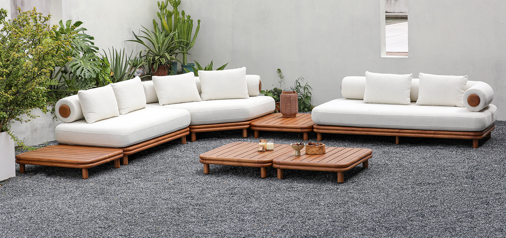 Hongdi outdoor Furniture Barron II Sofa 02