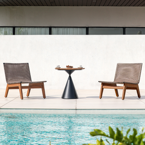 hongdi furniture news Woven Lounge Chair 04