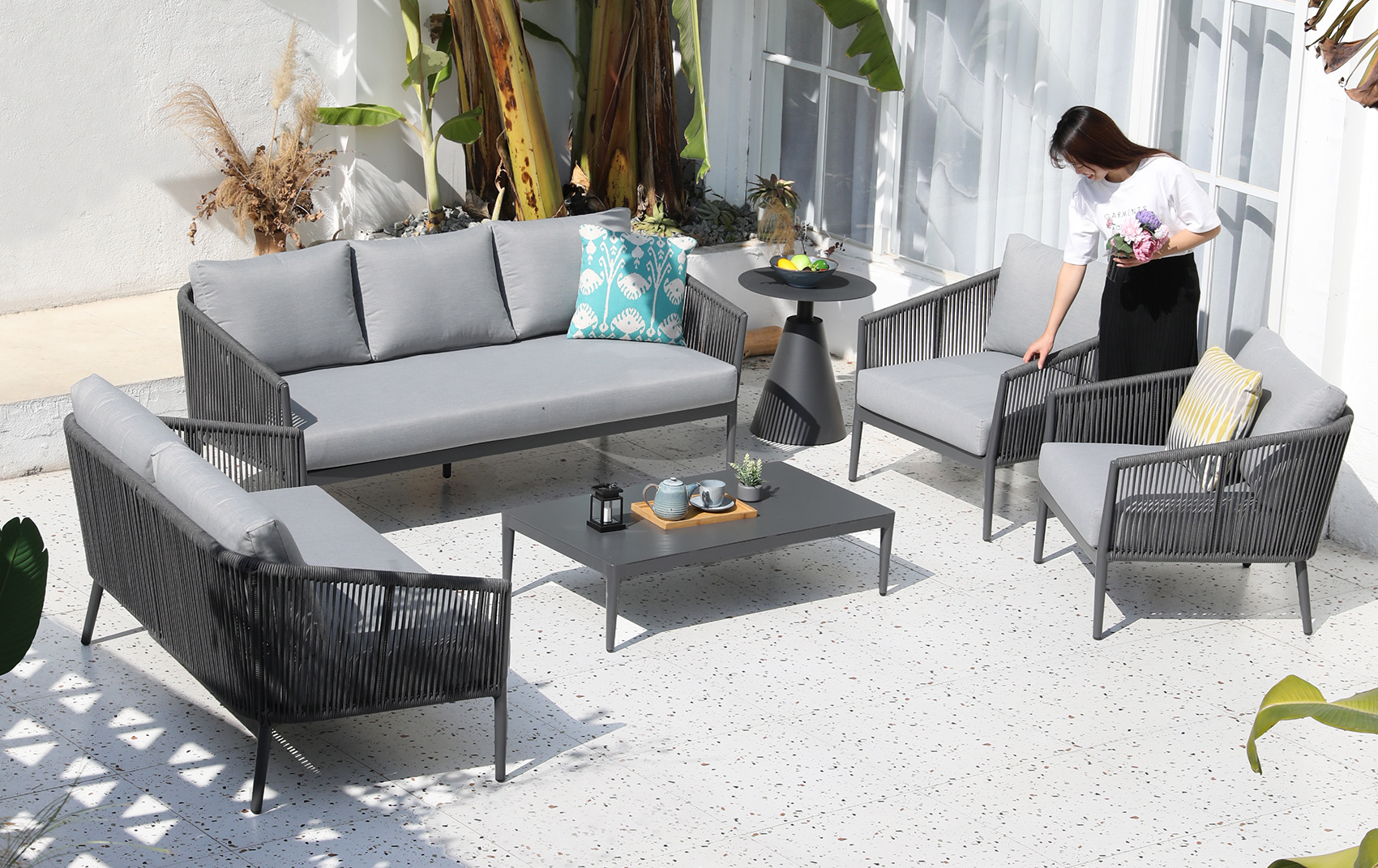 Hongdi yass Outdoor sofa 1