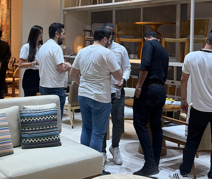 Hongdi furniture × Saudi Hotel show 2025 02