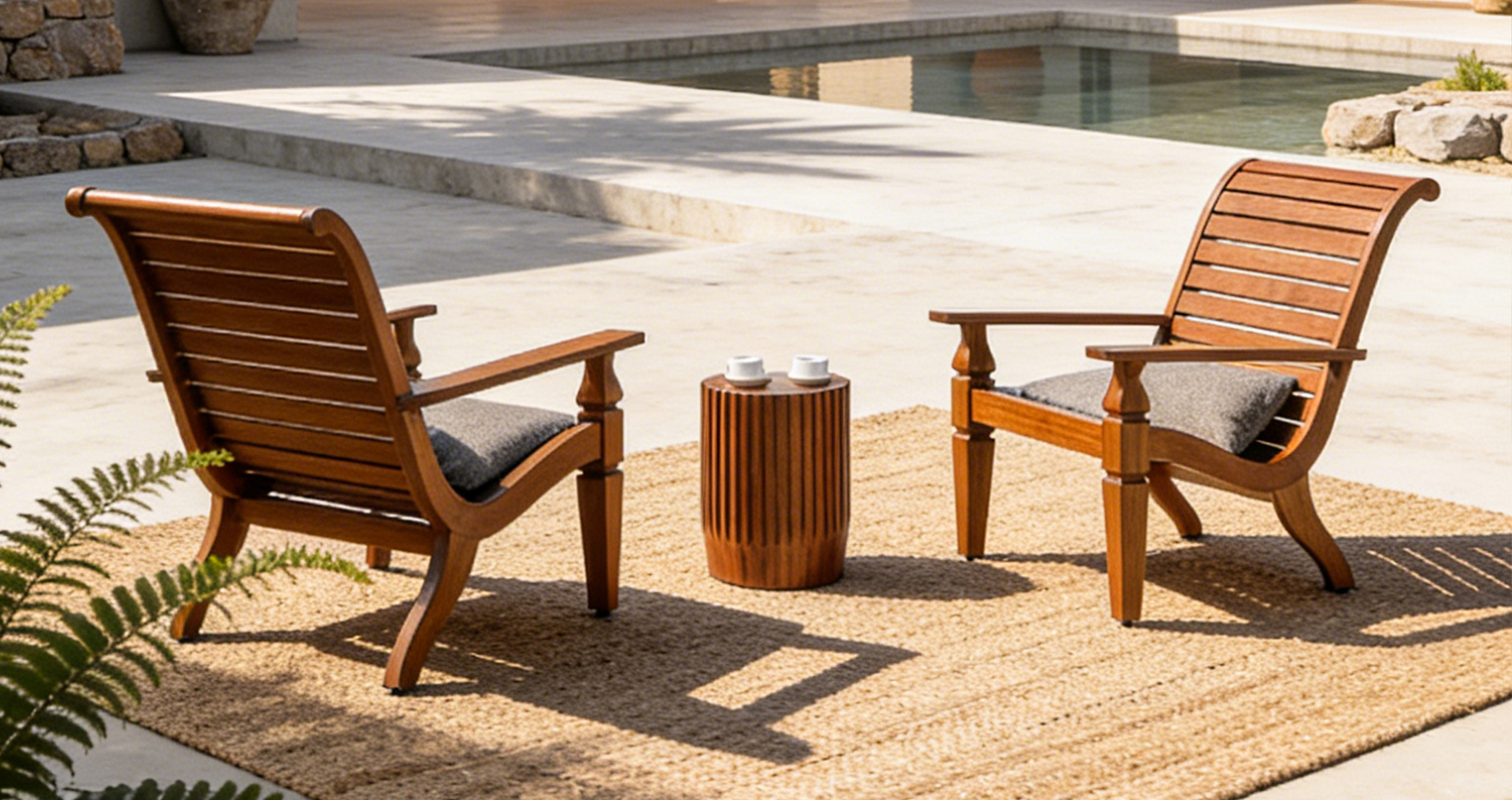 Hongdi outdoor furniture-Baroque lounge chai2