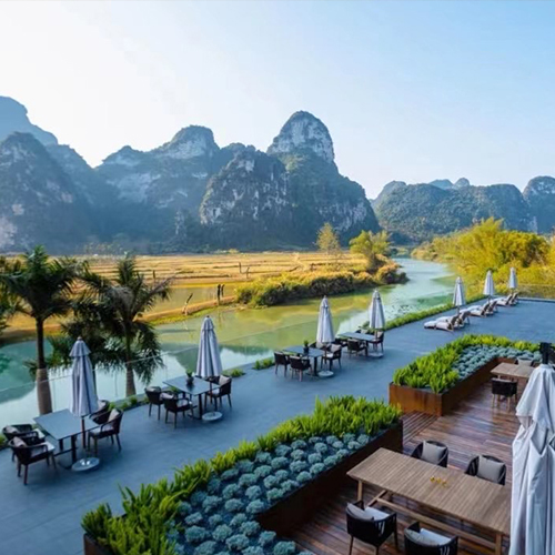 hongdi collaborative project chongzuo resort