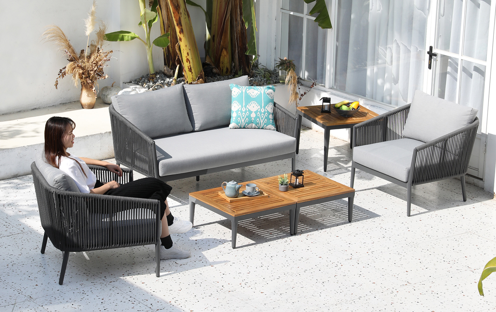 Hongdi yass Outdoor sofa 2