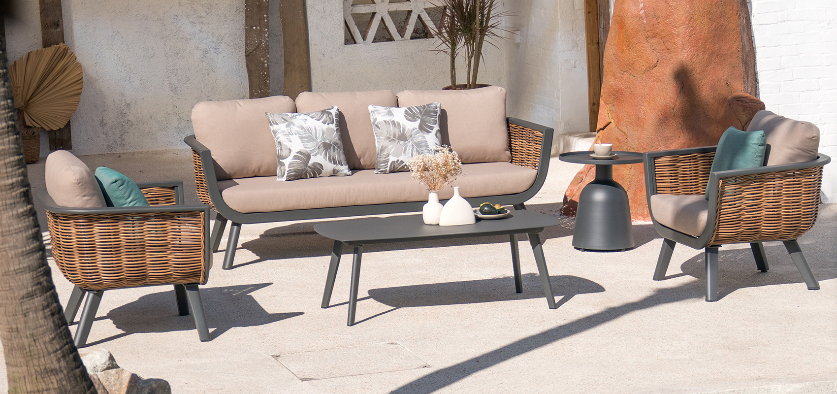 hongdi furniture Bali disc coffee table 01