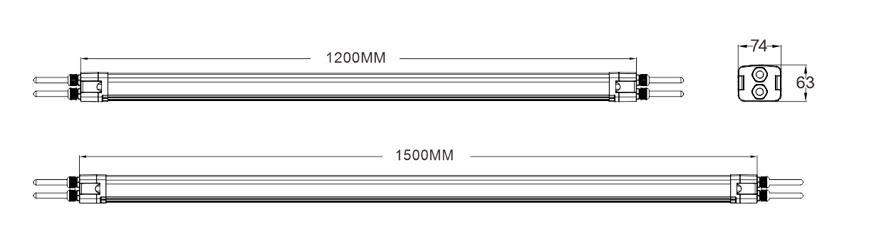 LED tri-proof light