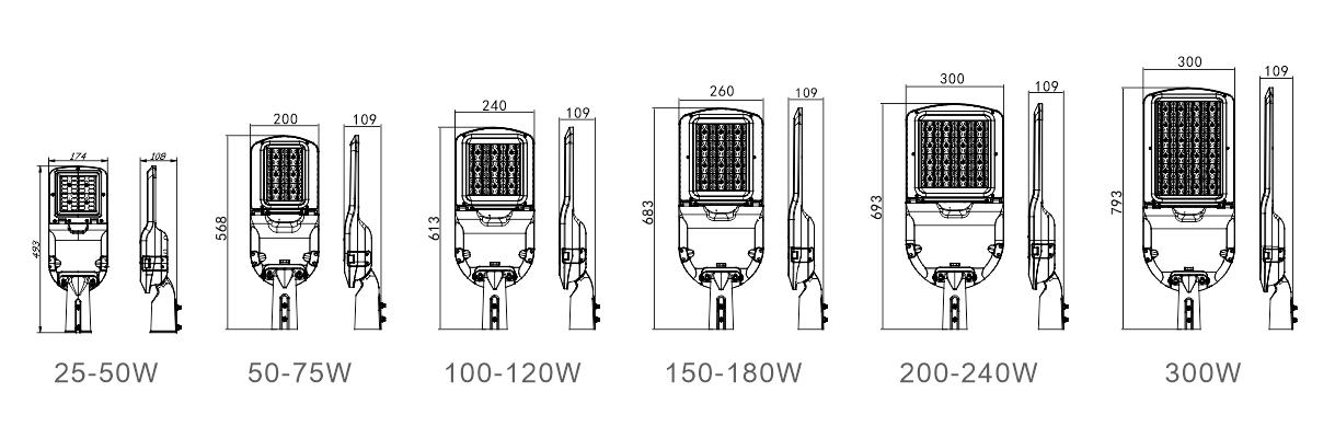 LED street light