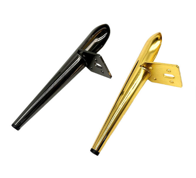 gold metal furniture feet