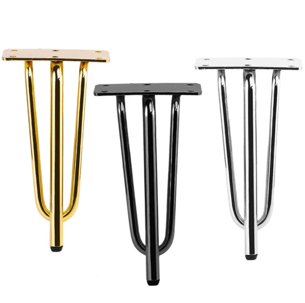 Custom Modern Gold Iron Sofa Leg