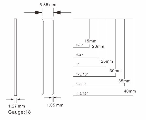 metal wire staples