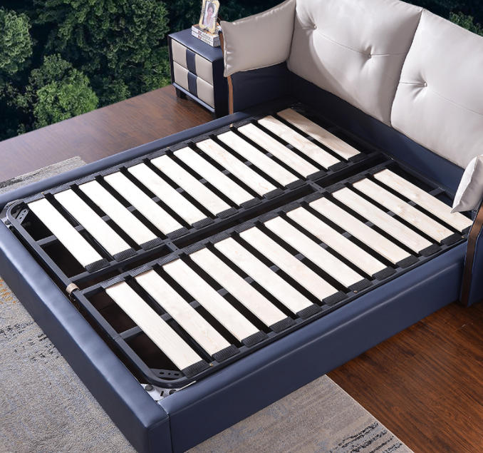 Metal Slatted Bed Frame