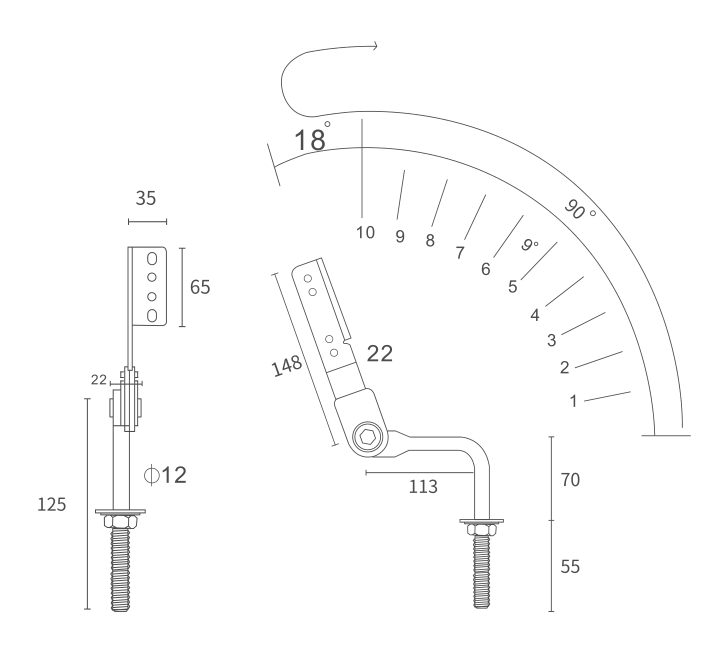 Adjustable Headrest Mechanism