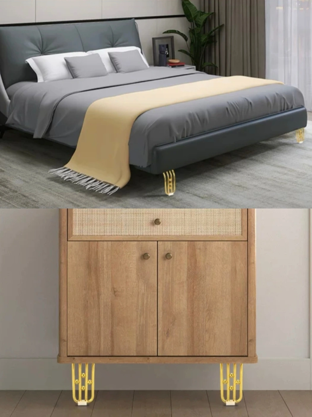 furniture brass legs