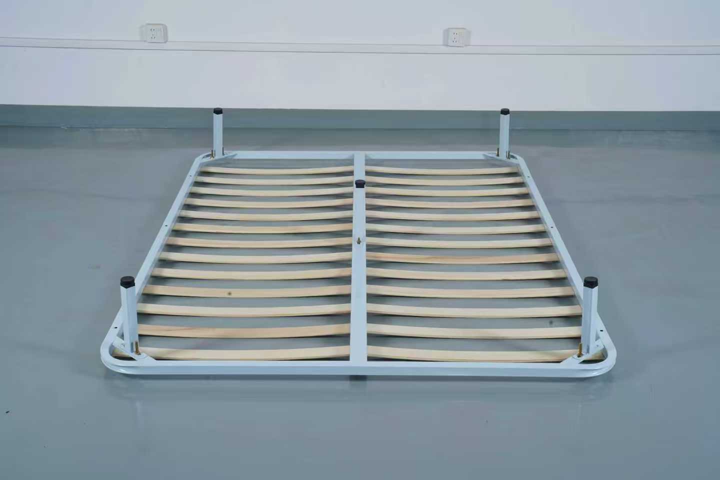 Metal Bed Frame With Slats