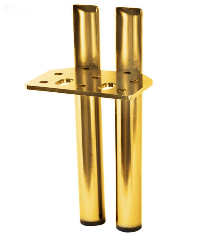 gold metal furniture legs