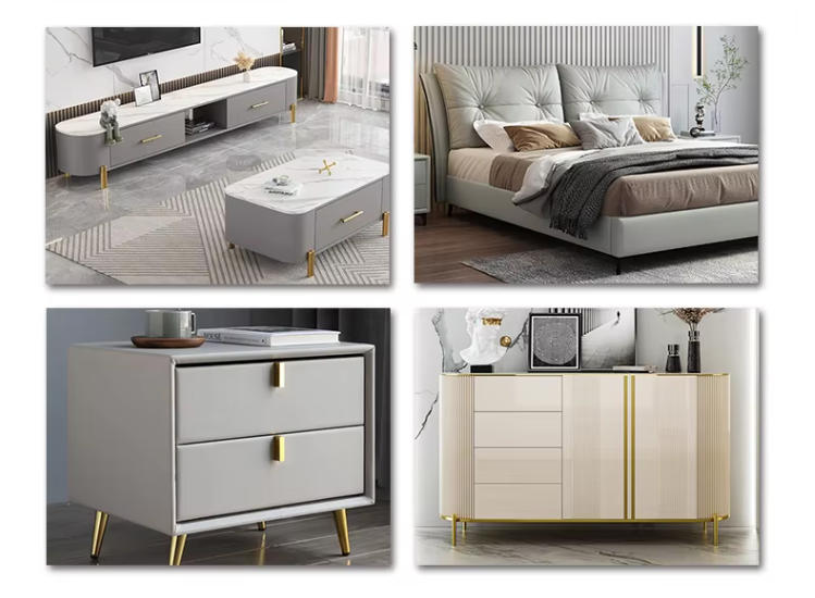 gold furniture legs