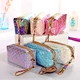 Explore our wholesale cosmetic bags, crafted from durable, water-resistant materials like nylon and polyester. Featuring spacious interiors and secure zippers, these versatile organizers are perfect for makeup, travel, and everyday use. Customizable desig