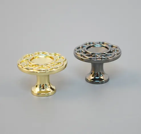 zinc alloy drawer handle knob supplier good quality