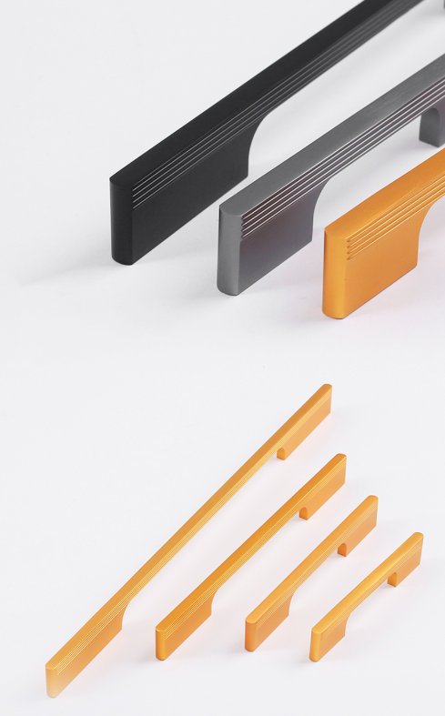 aluminum alloy furniture handle Push Bar factory in wenzhou