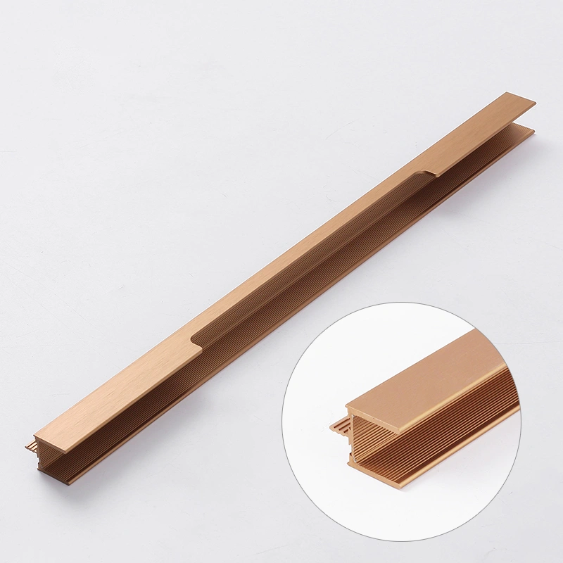 aluminum profile Recessed Concealed Handle edge finger pull best quality