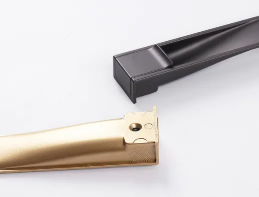 zinc alloy cupboard handle aluminum profile factory in wenzhou