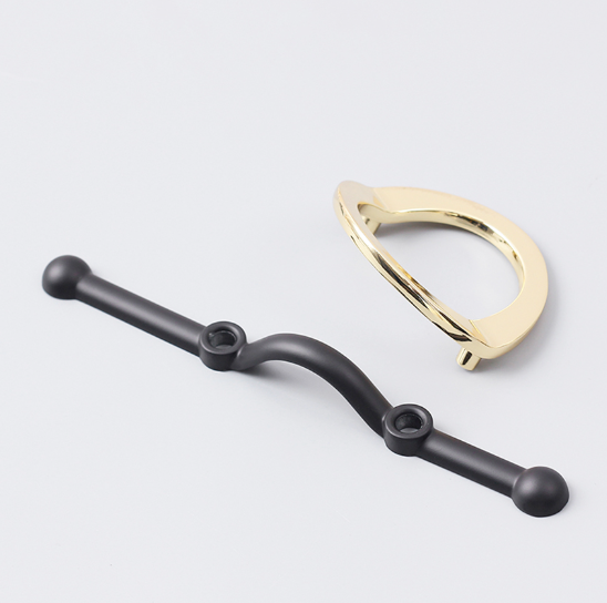 fashion design zinc alloy bathroom handle supplier