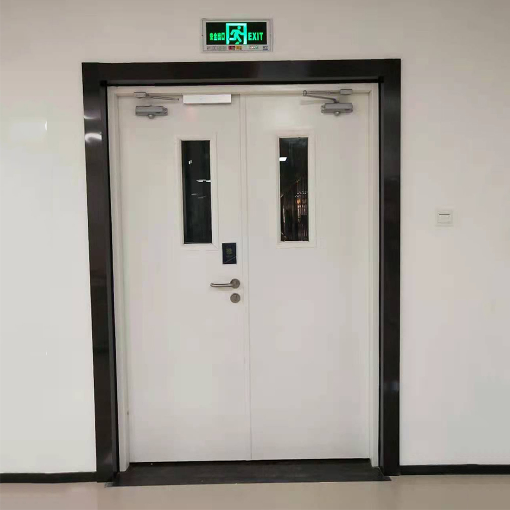 The effectiveness of steel fire doors in preventing fire spread has been verified by tests.Steel fire door