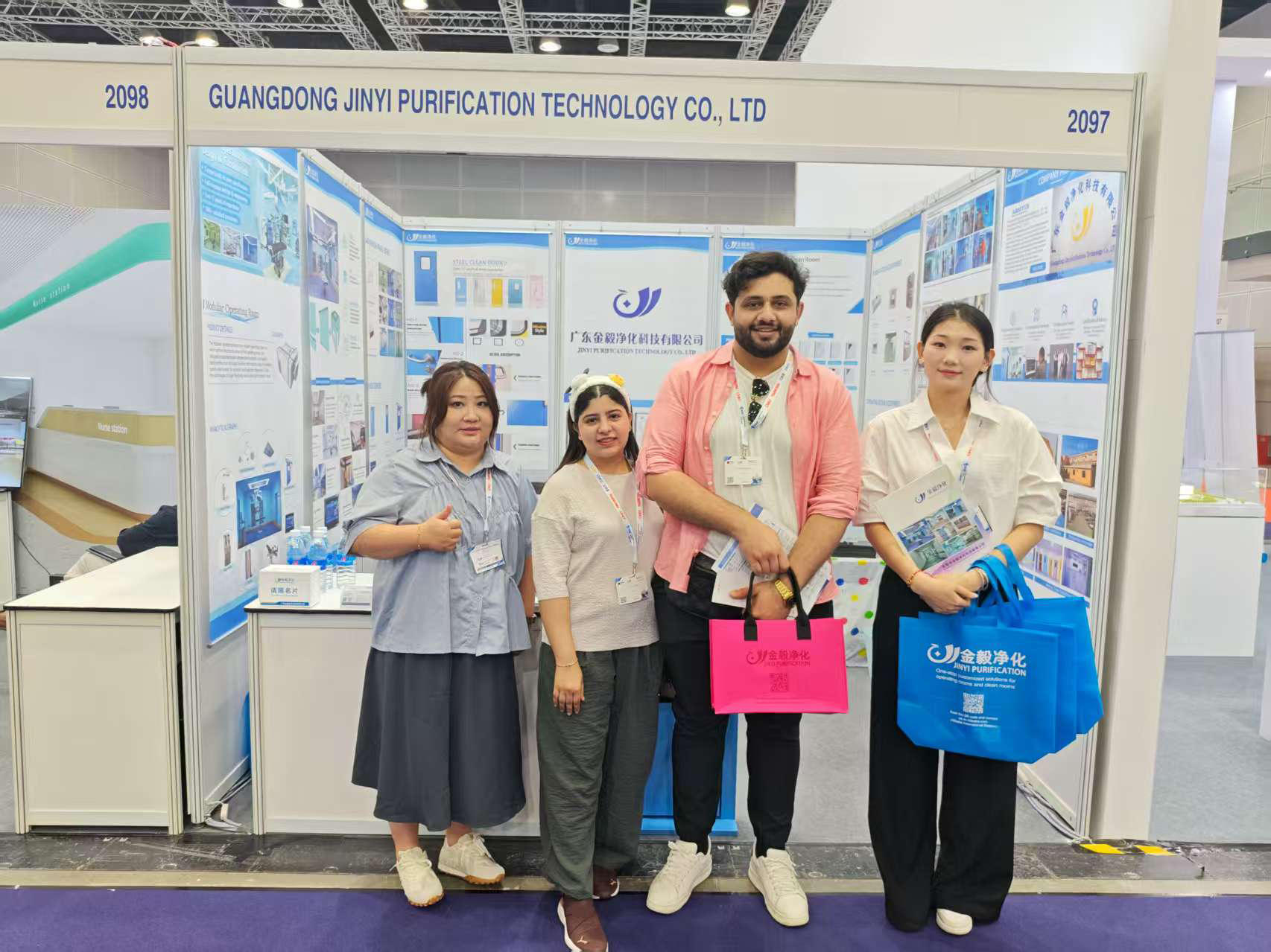 Take a photo with the client