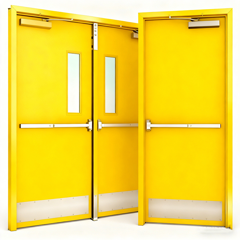 yellow door