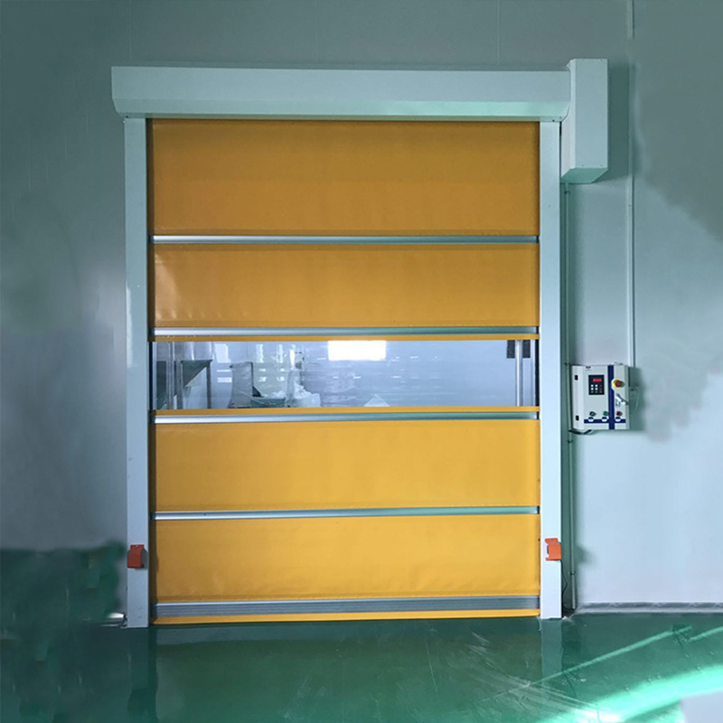 PVC high speed roll - up door.PVC roller shutter door
