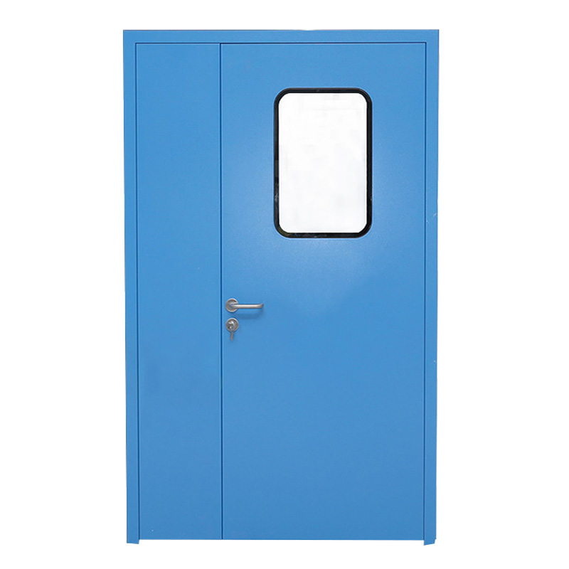 Combined clean door
