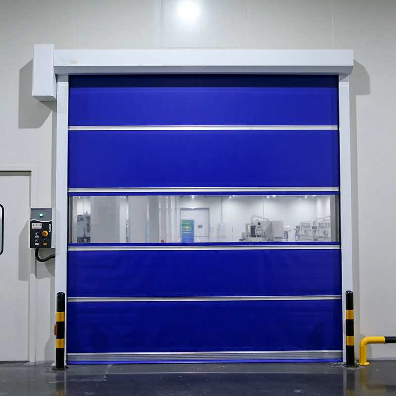 PVC spiral high - speed door.PVC roller shutter door