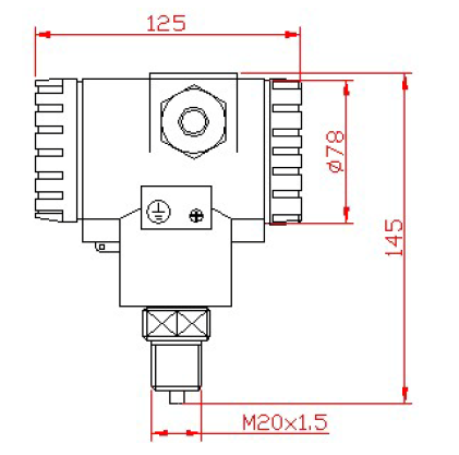 explosion proof pressure transmitter
