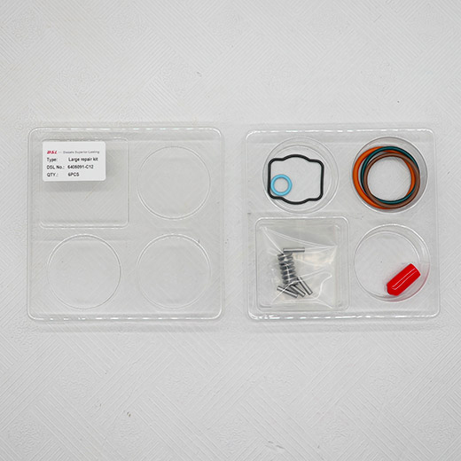 High-quality fuel injector overhaul kit, full models, fits auto/construction machinery injectors. Easy to install, anti-aging & high-pressure resistant. Suitable for C10/C12 fuel injectors.