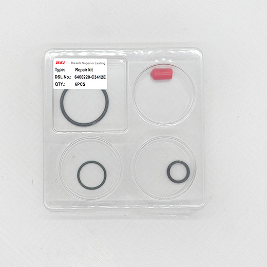 High-quality fuel injector external repair kit, full models, fits auto/construction machinery injectors. Easy to install, anti-aging & high-pressure resistant. Suitable for 3412 fuel injectors.