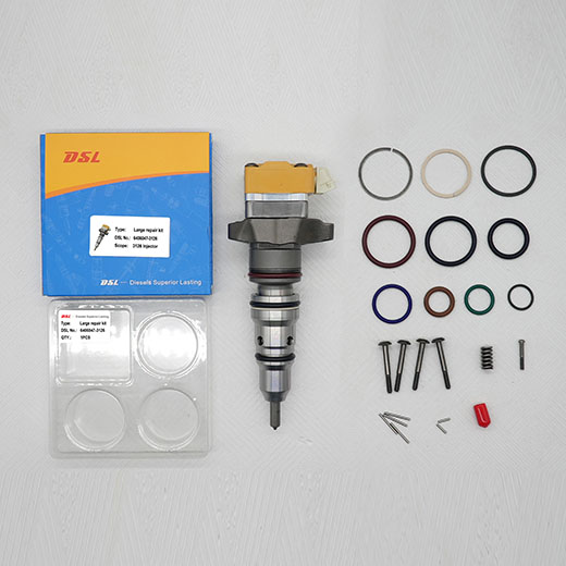 High-quality fuel injector overhaul kit, full models, fits auto/construction machinery injectors. Easy to install, anti-aging & high-pressure resistant. Suitable for 3126 fuel injectors.