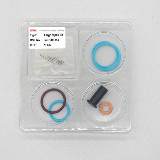 High-quality fuel injector overhaul kit, full models, fits auto/construction machinery injectors. Easy to install, anti-aging & high-pressure resistant. Suitable for C9.3 fuel injectors.