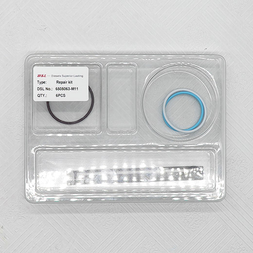 High-quality fuel injector external repair kit, full models, fits auto/construction machinery injectors. Easy to install, anti-aging & high-pressure resistant. Suitable for M11/N14 fuel injectors.