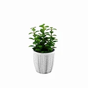 Pea Leaf Greenery Artificial Plant Lifelike Fake Foliage with Stem Indoor Home Decor Wall Arrangements and Botanical Displays