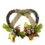 Black Crow Decorative Swag Dead Branch Rose Ghost Festival Horror Door Hanging Party Decor Rattan Maple Leaf Wholesale Pine Cones Christmas Thanksgiving Harvest Festival Home 50cm Berry Pumpkin Fabric Leaves Marigold Mexico Dead Cotton Flower Day of the D
