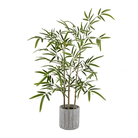 Artificial Decoration Artificial Plants Bamboo Home Decoration House Wall Art Wholesale Ornamental Plants Simulate Green Plants