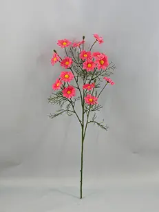 Princess Cosmos Flocking Artificial PE Modern Handmade Environment-Friendly Light Luxury High-end Bouquet for Home Office