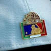 Wholesale Custom Logo Metal National Flag Square Baseball Fitted Hat Pins Mexican for Hats