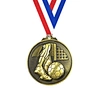 Football Honor Medallion Tournament Supplier Low MOQ 25pcs Customized Designs Making Sport Awards Soccer Medals Major  Factory