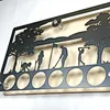 Wall Decoration Display Collector's Metal Golf Sport Golf Ball Stand