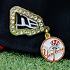 Spot Diamond logo Baseball Pines Metalicos Al Por Mayor Gorras Cap Clip Enamel Pin