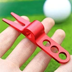 Wholesale Manufacturer Custom Professional Luxury Aluminium Alloy Pitch Fork Golf Divot Repair Tool and Divot Tool