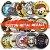 2025 Low MOQ Sports Events Awards Free Design Samples Professional OEM Supplier Custom Commemorative 3D Inch Metal Medals Making