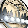 Collector's Metal Golf Ball Stand Display for Interior Decoration