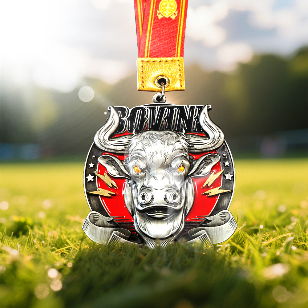 3D Personalized Souvenirs Enamel 3/4 Inch Medallion Custom Design Wholesale Trophy Award Medallas Deportivas Sports Metal Medals